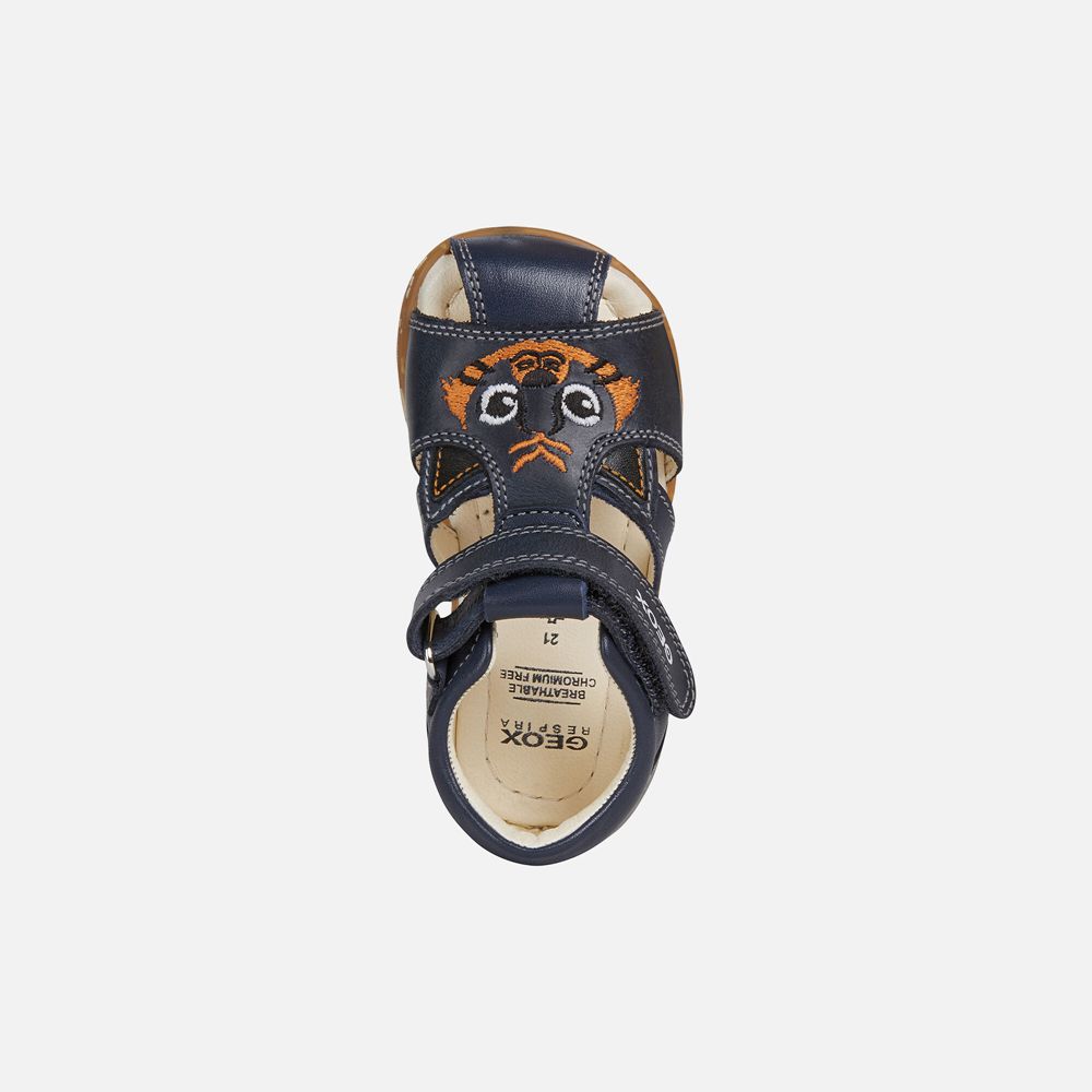 Geox Sandals Navy Alul Boy - Geox Baby Shoes - WIZORF634